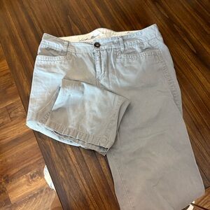 Eddie Bauer Men's Gray Chinos